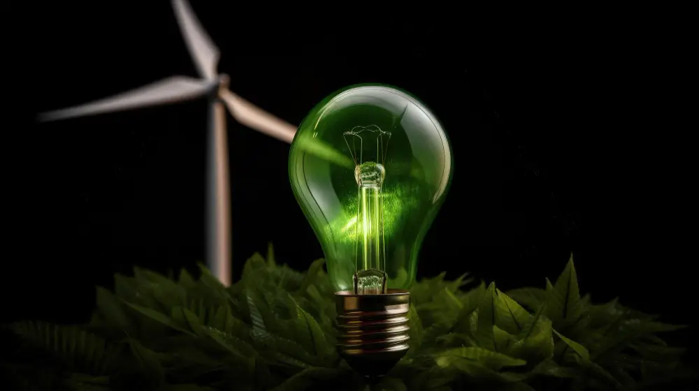 Gaafenergie lamp groene energie